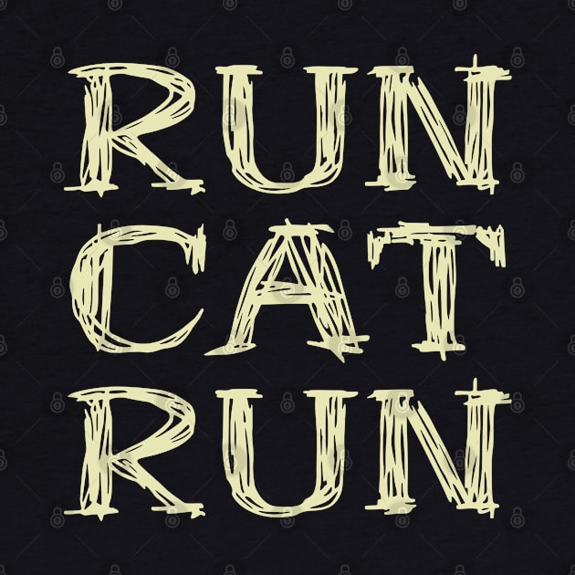 RunCatRun in sketch font light by runcatrun